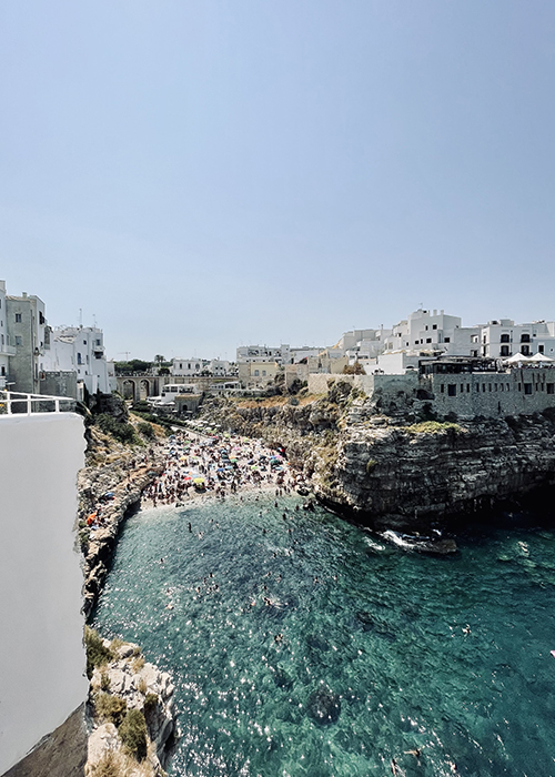 Polignano italie