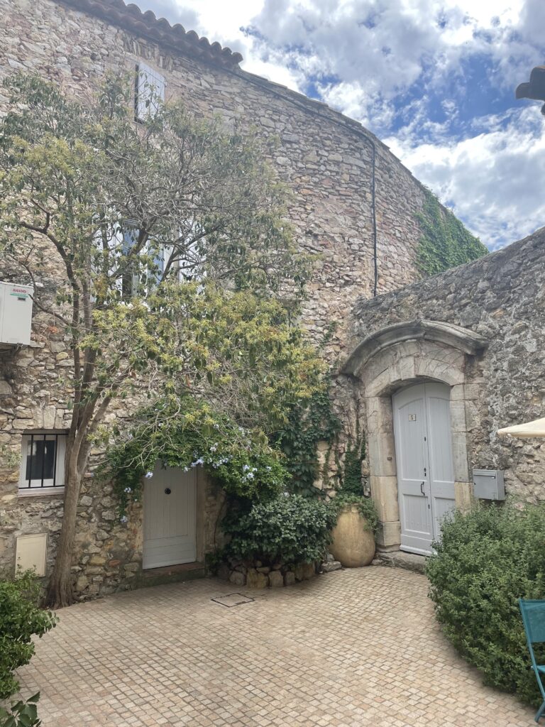 Cette image capture l'essence médiévale du village du Castellet, un trésor préservé au cœur de la Provence. Les rues pavées serpentent à travers ce bourg chargé d'histoire, révélant des façades de pierre vieillies par le temps et des détails architecturaux qui transportent les visiteurs dans une époque révolue.

Chaque coin de rue dans le village du Castellet dévoile des mystères du passé. Les maisons aux volets en bois et aux portes en arc témoignent de l'authenticité de cet ancien village. Les boutiques d'artisans et les petits cafés en terrasse ajoutent une touche de charme, invitant les visiteurs à flâner et à découvrir les trésors cachés de ce joyau médiéval.

Se promener dans les rues du Castellet, c'est plonger dans une époque où l'histoire s'entrelace avec la beauté architecturale. L'atmosphère intemporelle de ce village offre une expérience unique, où chaque pas est une rencontre avec le passé. Le Castellet est une destination qui invite à la contemplation, à l'exploration et à la découverte des merveilles médiévales de la Provence.